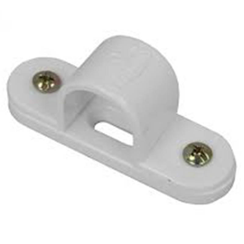 20mm White PVC Conduit Spacer Bar Saddles